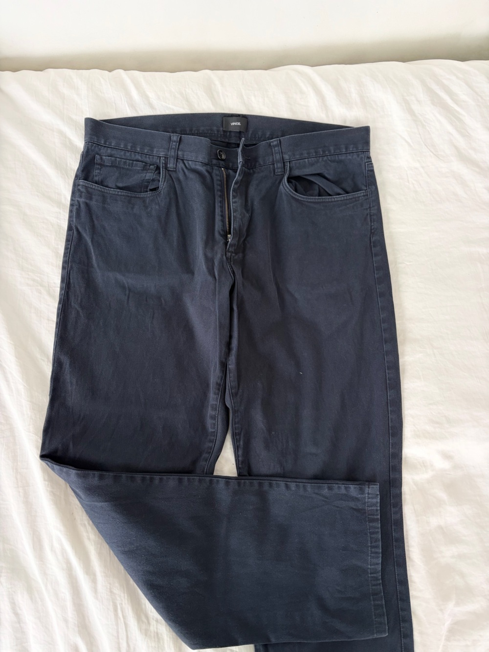 Vince Straight Jeans in Dark Navy